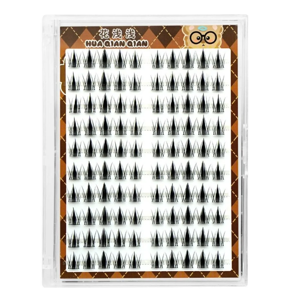 Pestañas postizas esponjosas de larga duración, sin pegamento, herramientas de maquillaje, adhesivo reutilizable, Cosplay