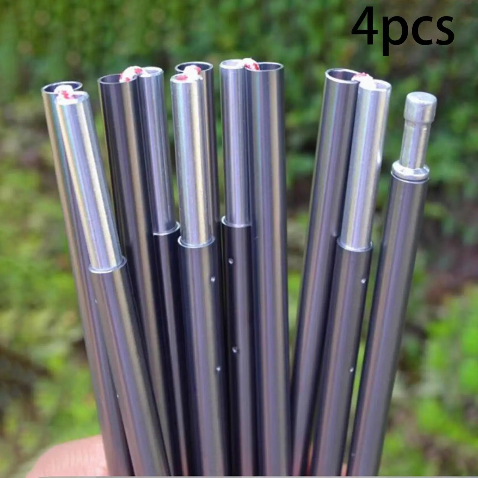 Ultralight Tent Pole Repair Aluminum End Plugs Replacement Parts Accessories for Camping Gear