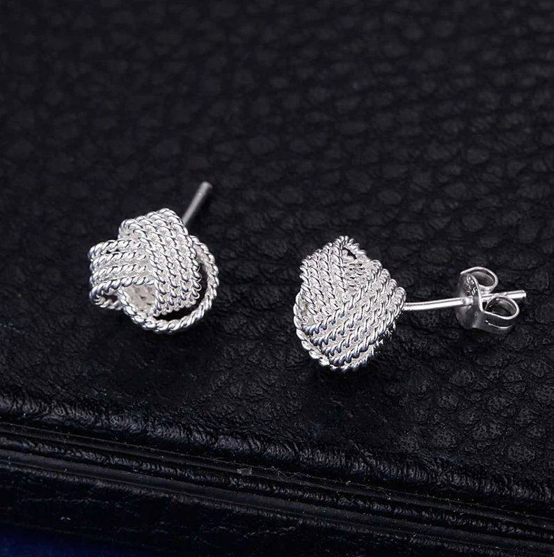 925 Sterling Silver Earrings High quality For Women Exquisite Student Girlfriend Jewelry Accessories Wedding Fashion Gift