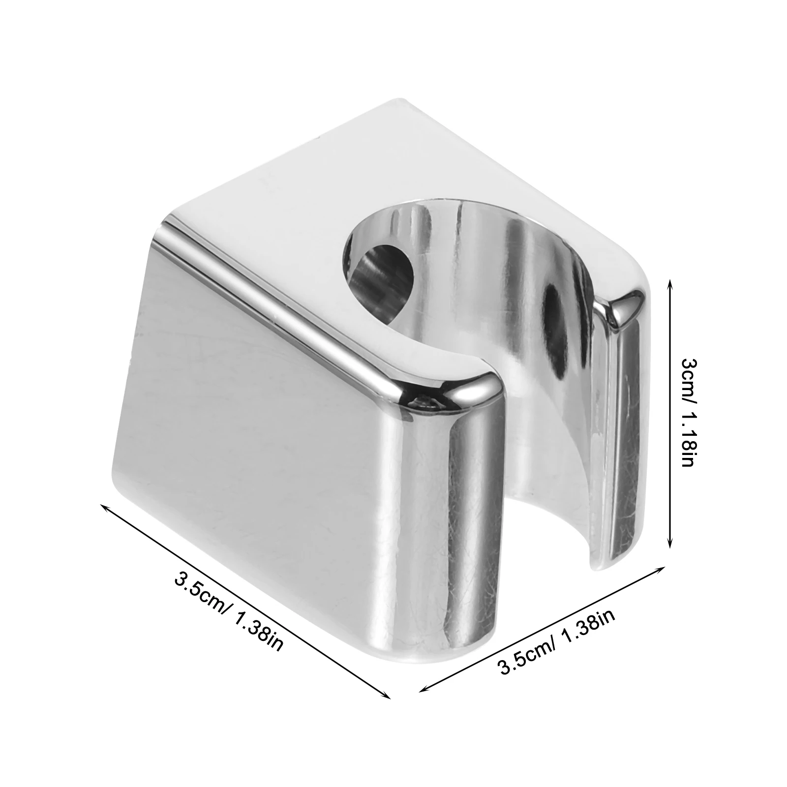 

Bracket Held Holder Durable Wall Mount Shower Nozzle Bracket for Standard Nozzles Bathroom Accessory Shower Head Base