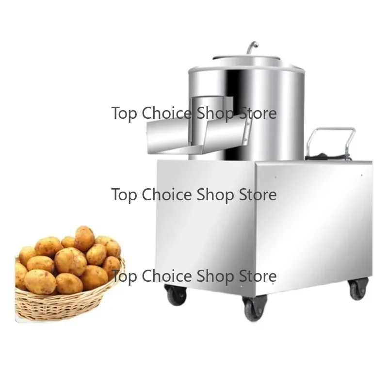 Automatic Stainless Steel Potato Taro Onion Peeling Machine with Core Bearing Component for Ginger and Sweet Potato Cleaning