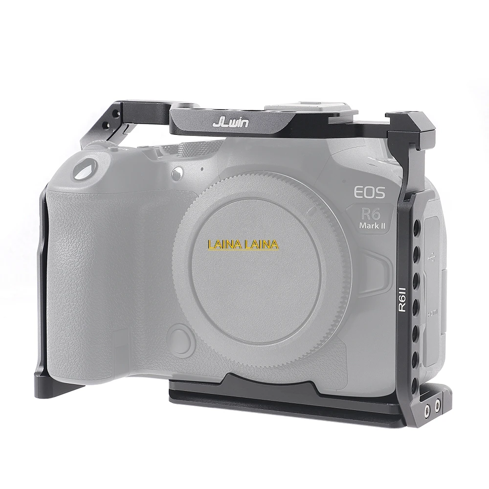 

Комплект алюминиевого кейдж-крепления для камеры Canon EOS R6II, расширительная рамка для фотосъемки, L-образная пластина для вертикальной съемки R62, аксессуары для камеры