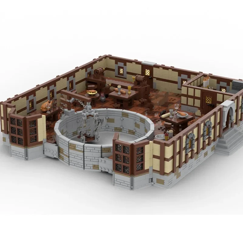 

3033pcs MOC Dungeons Dragonsed The Yawning Portal Model Building Toy Blocks Assemble Idea Christmas Gift Brick Kids Birthday