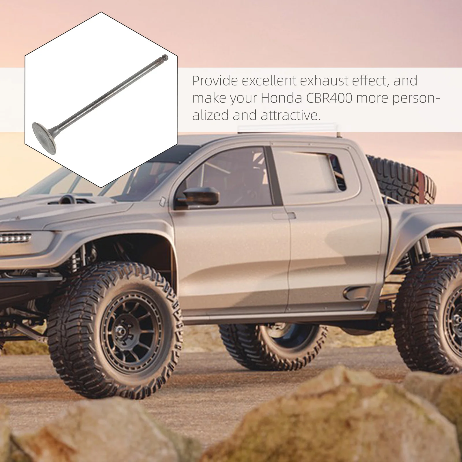 استبدال صمام العادم والسحب لمجموعة أدوات إصلاح محرك الدراجة النارية CBR400 مجموعة مكونات صمام الأسطوانة المتينة