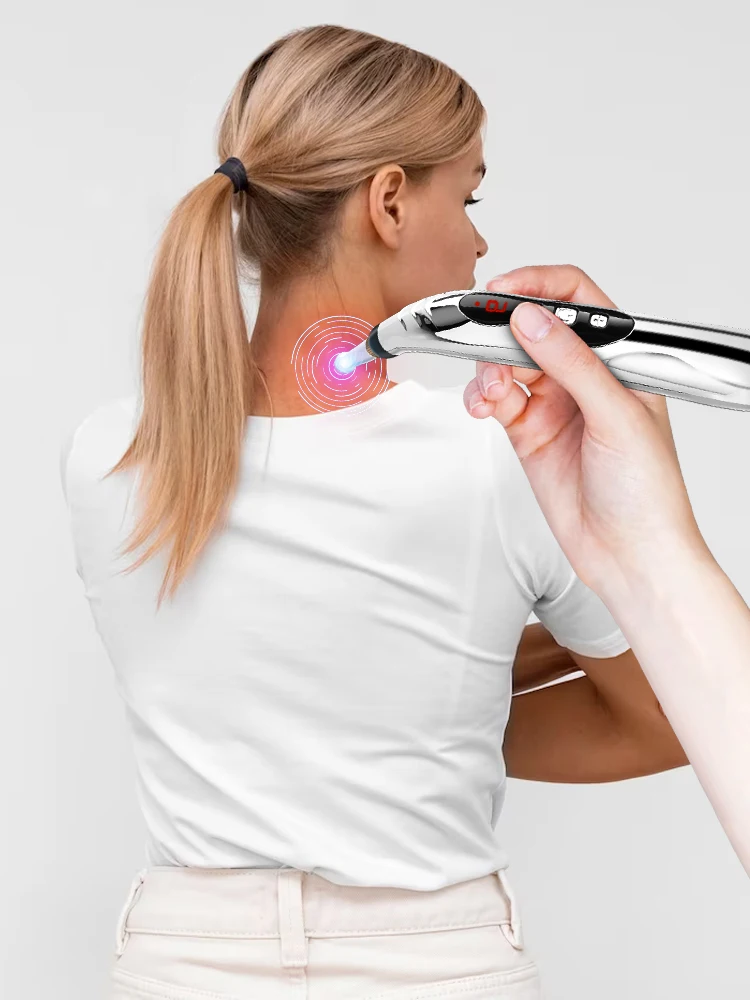 

Электронная акупунктурная ручка, точечный массажер, электрические меридианы, лазерная терапия, лечебная массажная ручка, энергетическая ручка, инструмент для облегчения боли