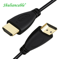 Shuliancable high quality hdmi cable 2.0 3D 1080p  cable for PS3 TV DVD XBOX PC Pro hdmi switch 1m 1.5m 2m 3m 5m 7.5m 10m