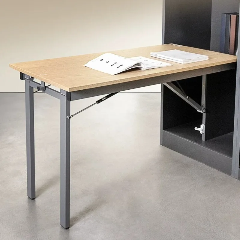 Wall-mounted hidden folding table five accessories multi-functional wall-mounted wall-to-wall desk dining table bar support rack