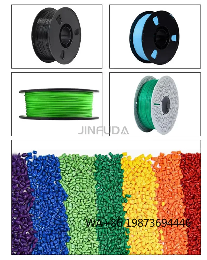

Micro Plastic Granule Extruder Machine, Waste Material Recycling 3D Filament Processing Device