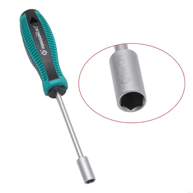 G6KA Metal Socket Driver Wrench Screwdriver Nut for Key Nutdriver Hand Tool 3mm