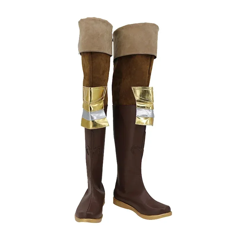 2025 RealCos Final Fantasy Ramza Beoulve Shoes Boots Halloween Cosplay Costume Accessory