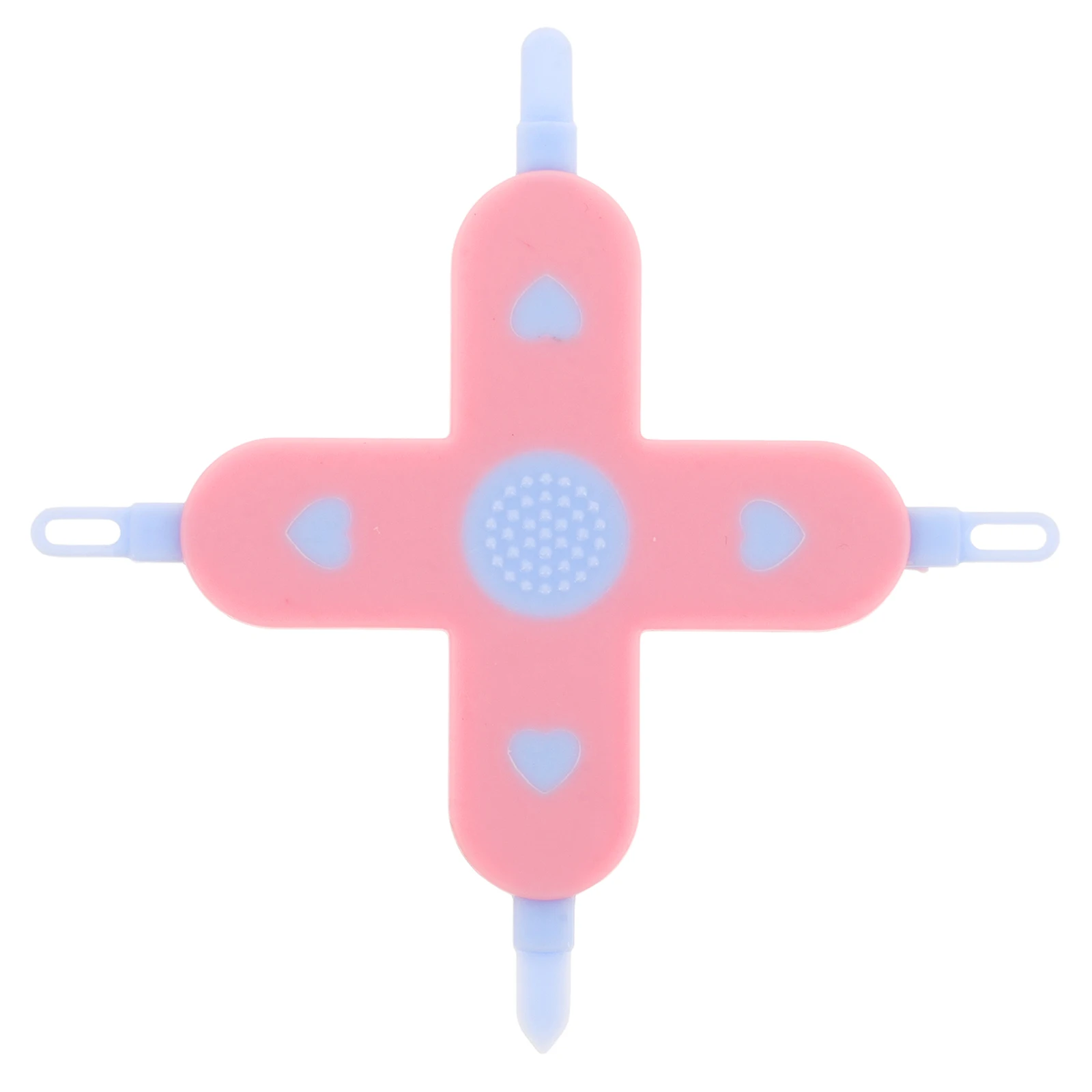 

4in1 Baby Care Tools Crossshaped Ear Nose Cleaner Pink Newborn Nail Tool Breathing Easy Use Durability