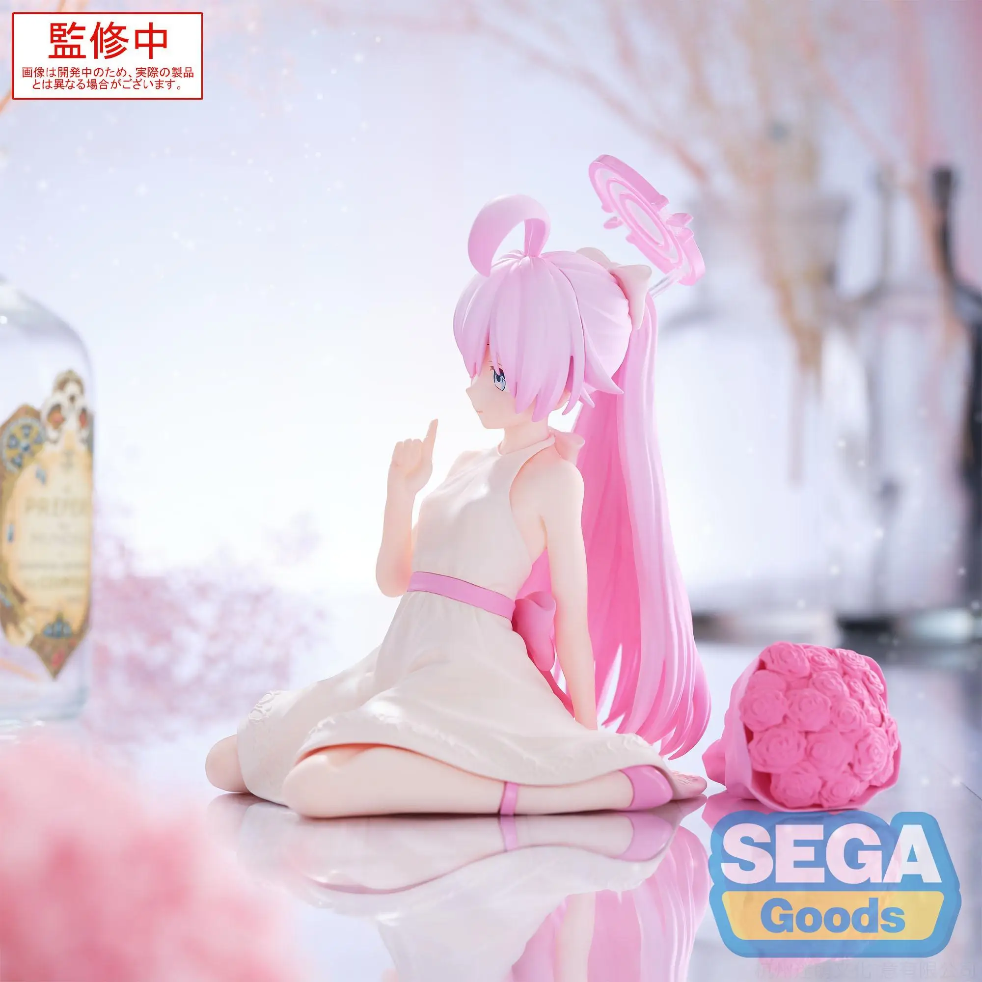Original sega yumemirize arquivo azul takanashi hoshino pvc anime figuras de ação modelo brinquedos