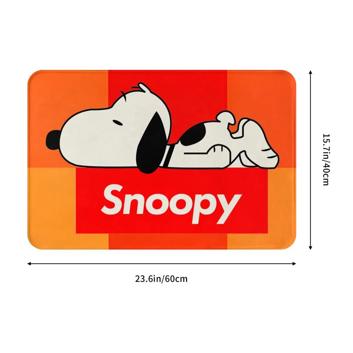 Snoopy zerbino antiscivolo fantastico soggiorno camera da letto Mat tappeto esterno casa arredamento moderno