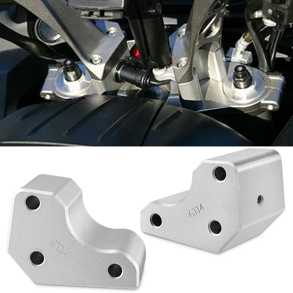 Kit d'extension de montage d'adaptateur de hauteur de guidon pour moto Kawasaki GTR 1400 ZG1400 Concours 1400 2008-2020