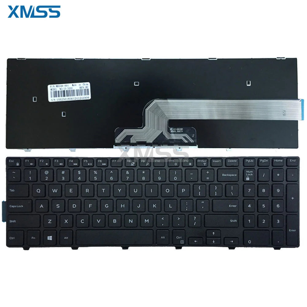 New US Keyboard For DELL Inspiron 15 5000 5551 5552 5555 5566 5557 5558 5559