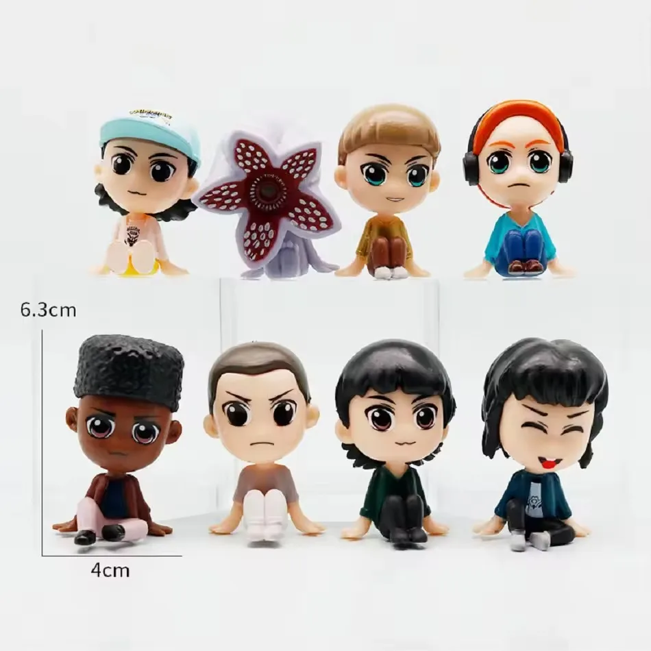 Figurka Stranger Things blind box Eleven Dustin Barb Steve Demogorgon Figurki Akcji Zabawki Figurka Akcji Cosplay Ozdoby Winylowe