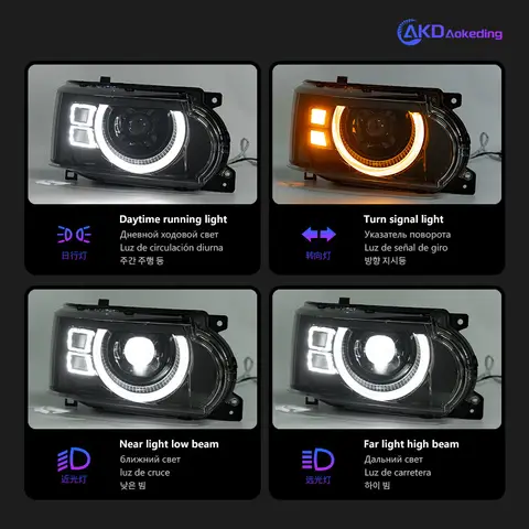 6 best sales range rover headlight - №5
