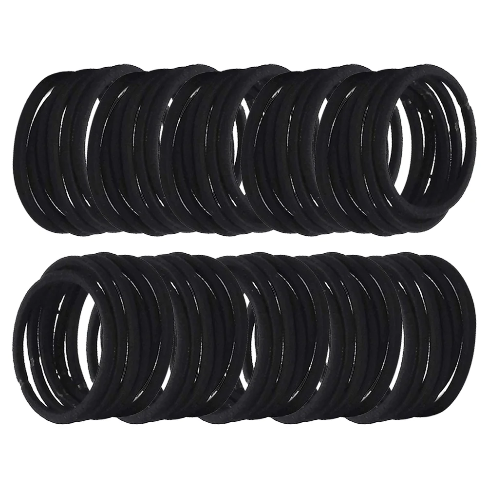 50 Pcs Elastic Rubber Bands High Elasticity Child Small Hair Dreadlock Scrunchie