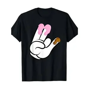 Menswear Short-Sleeve Round Neck Casual Streetwear Funny Adult Shocker T-Shirt