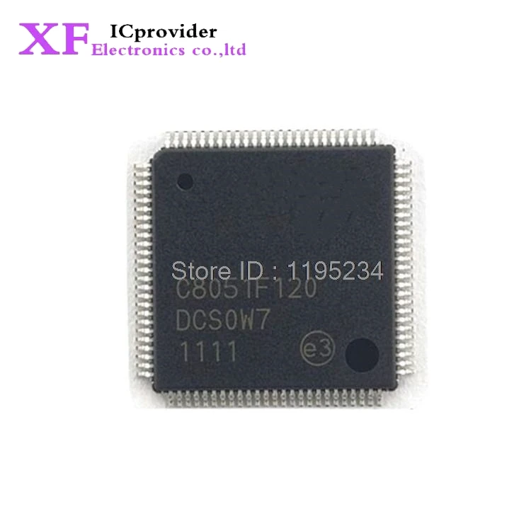 10pcs/lots C8051F120 CF8051 TQFP-100 IC