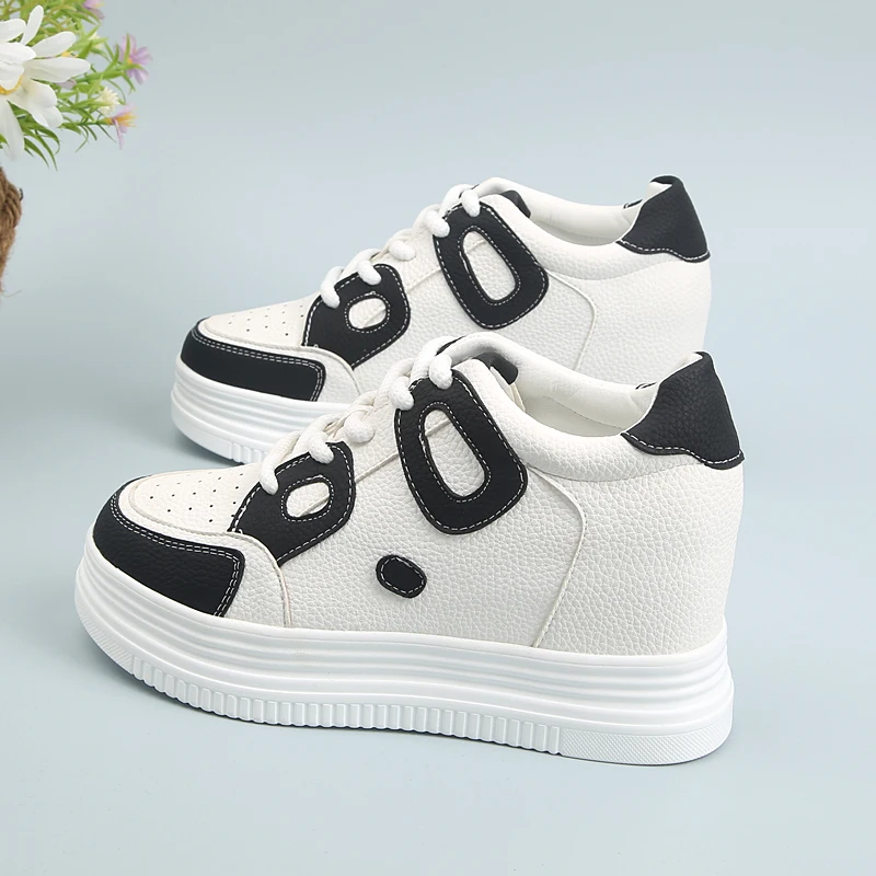 Маленькие белые туфли 2026, модные женские осенние сабо на платформе, повседневные женские кроссовки на платформе, универсальные кроссовки Modis, осень-зима N