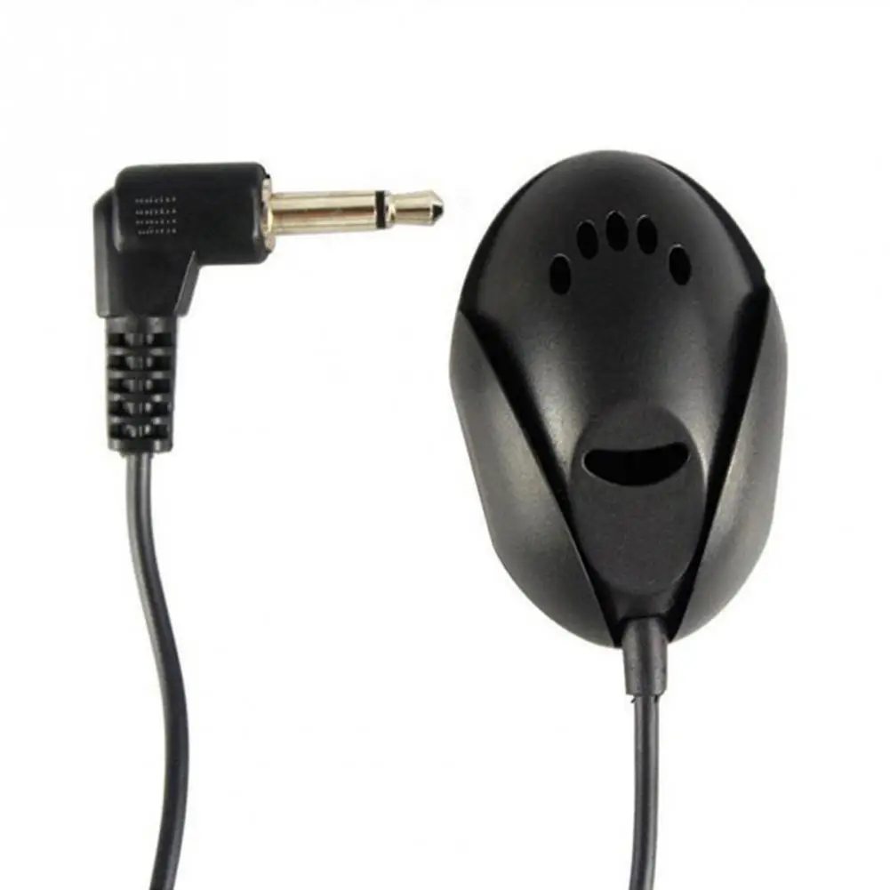 Car Navigation Microphone for Car Plug Play Paste 3.5mm Wired Ominidirectional External Bluetooth Microphone