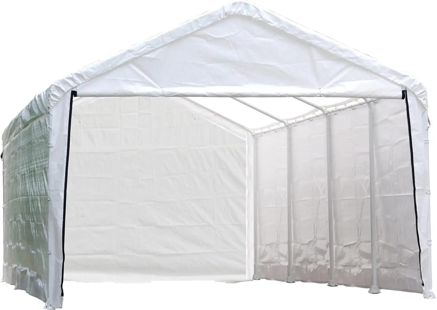 12x26ft Heavy-Duty Canopy Enclosure Kit, Waterproof & UV-Resistant, Frame and Cover Sold Separately