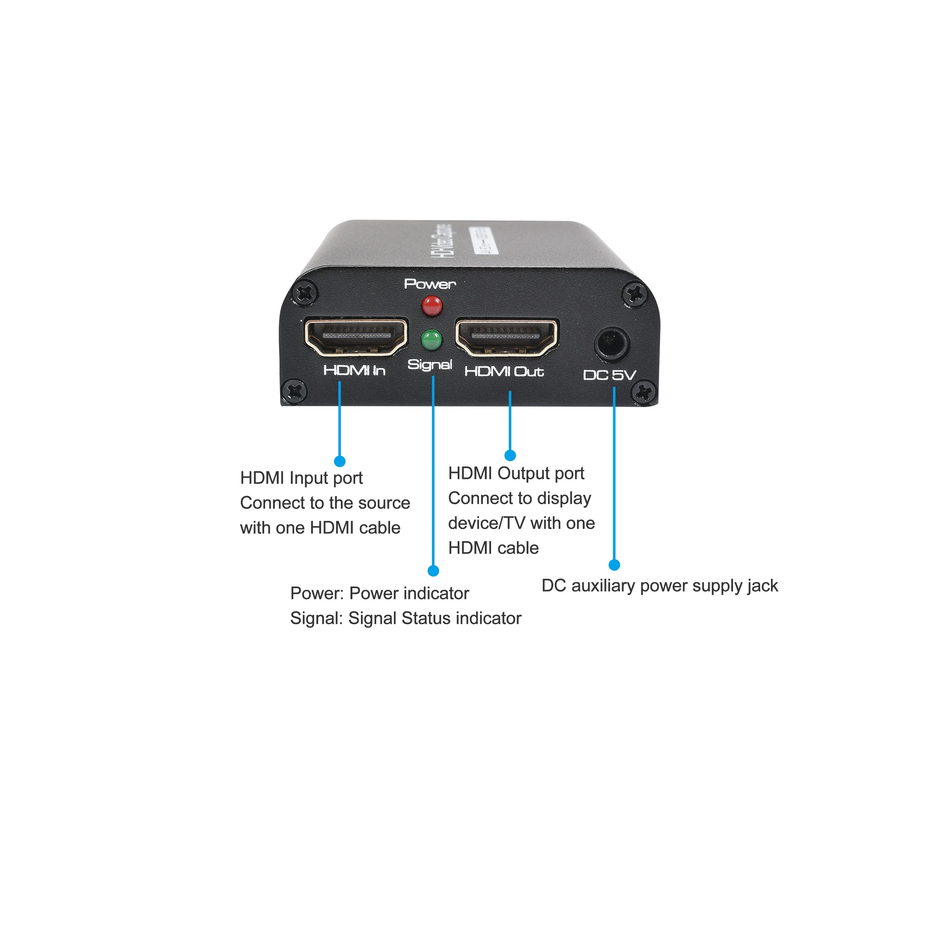 بطاقة التقاط الفيديو لألعاب الكمبيوتر ، صندوق التسجيل ، متوافق مع HDMI ، البث المباشر ، مسجل فيديو ، USB ، 4K