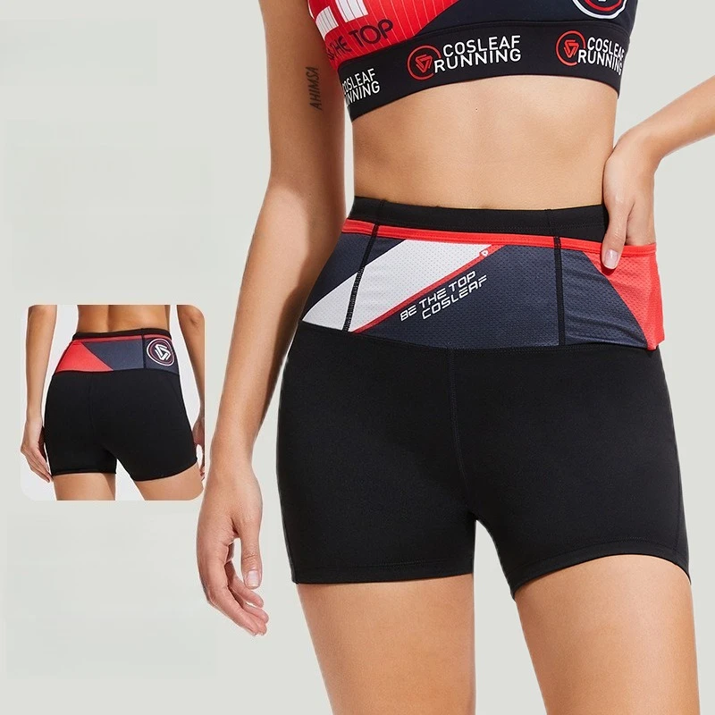 

Breathable Women's Sports Shorts - Elastic Drawstring Waist, Liner Design, Side Pocket, Ideal for Gym Yoga Running Casual Wear