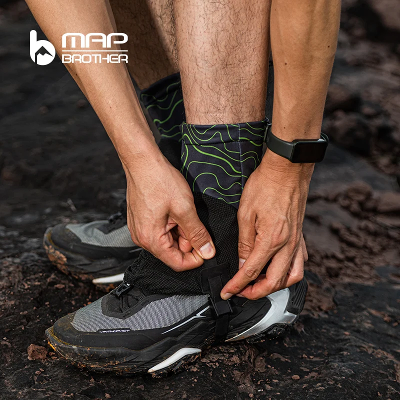 Outdoor Trail Running Gaiters Sportowe pokrowce na buty Ochronne pokrowce na buty do biegania w terenie Maraton Piesze wycieczki