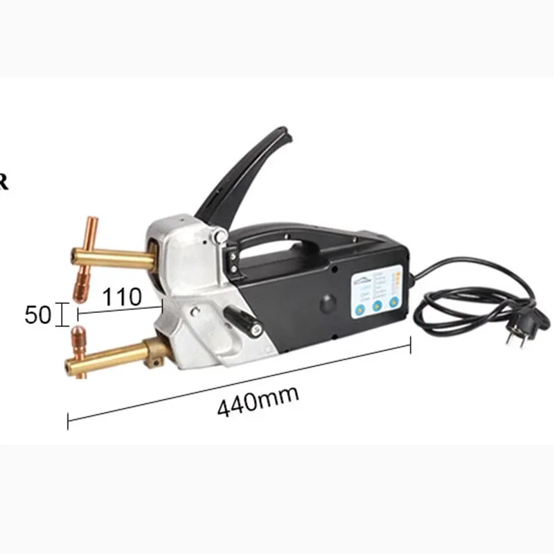 Stainless steel Plat Spot Welder Spot Welding Machine Resistance Spot Welding Machine 220V Welding Thickness 1.5+1.5mm