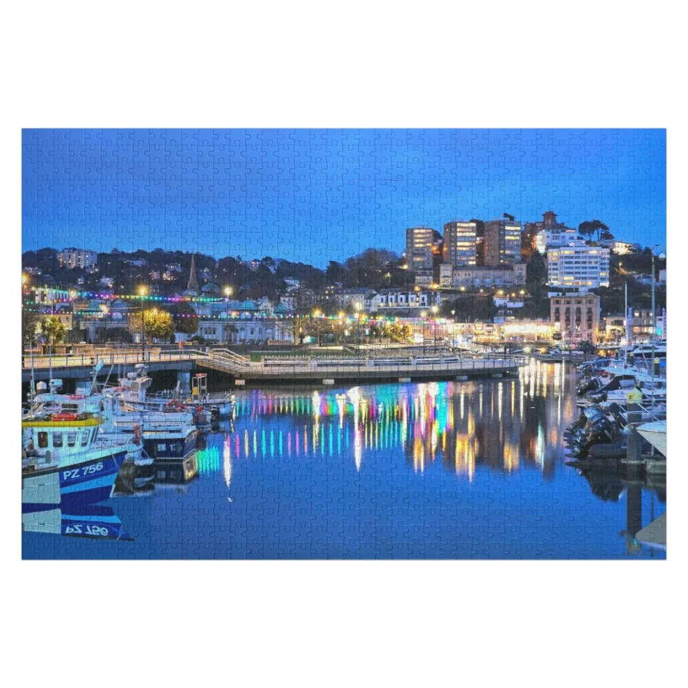 

Torquay Harbour Jigsaw Puzzle Wooden Animal Custom Child Gift Puzzle