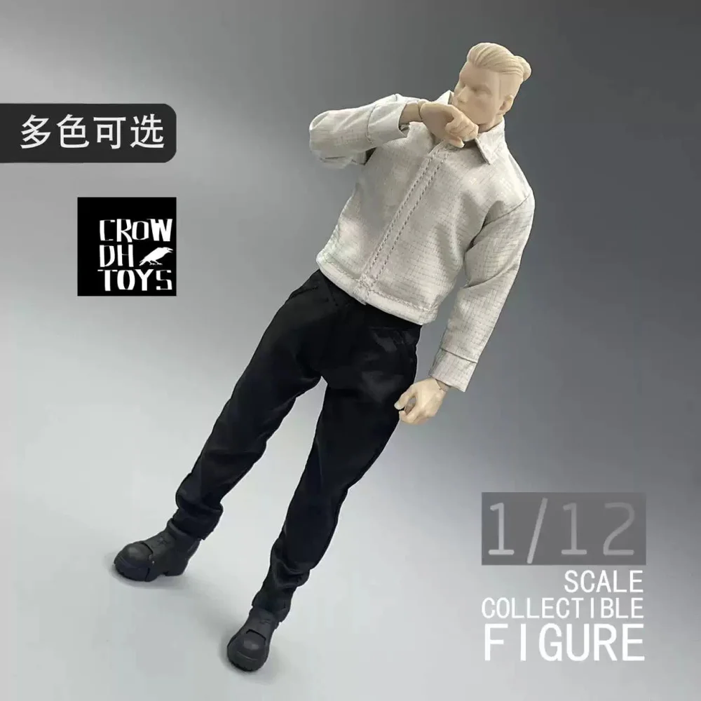 

Big Sales 1/12th CROWDHTOYS 3ATOYS Trendy Shirt Tops Coat Sleeves Toys Model Accessories For 6" Doll Figure Collect DIY