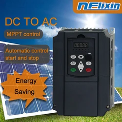 Solar inverter DC Input 0.75-2.2KW 220V/380V Inverter Water Pump Special Inverter VFD Frequency Converter