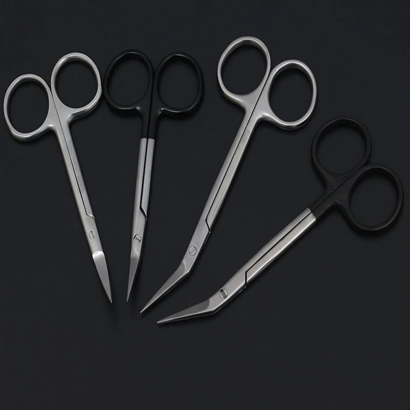 Nose Septum Bird's Beak Scissors Wow Mouth Scissors Rhinoplasty Nose Comprehensive Surgical Instruments 45° Bevel Face Scissors