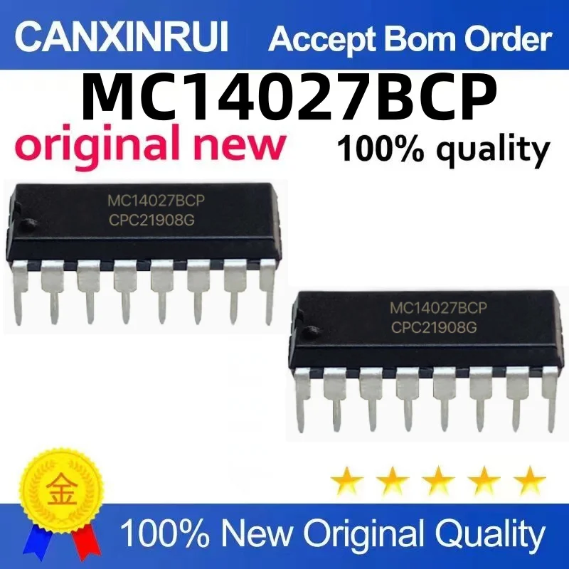 

（100 pieces）MC14027BCP In-Line DIP-16 Logic-Trigger