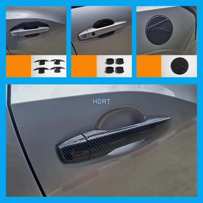 

Для Mitsubishi Outlander Sport/X-Force 2025 + автомобильный стиль, дверная ручка, зеркало заднего вида, передний ветровой нож, слепая крышка топливного бака