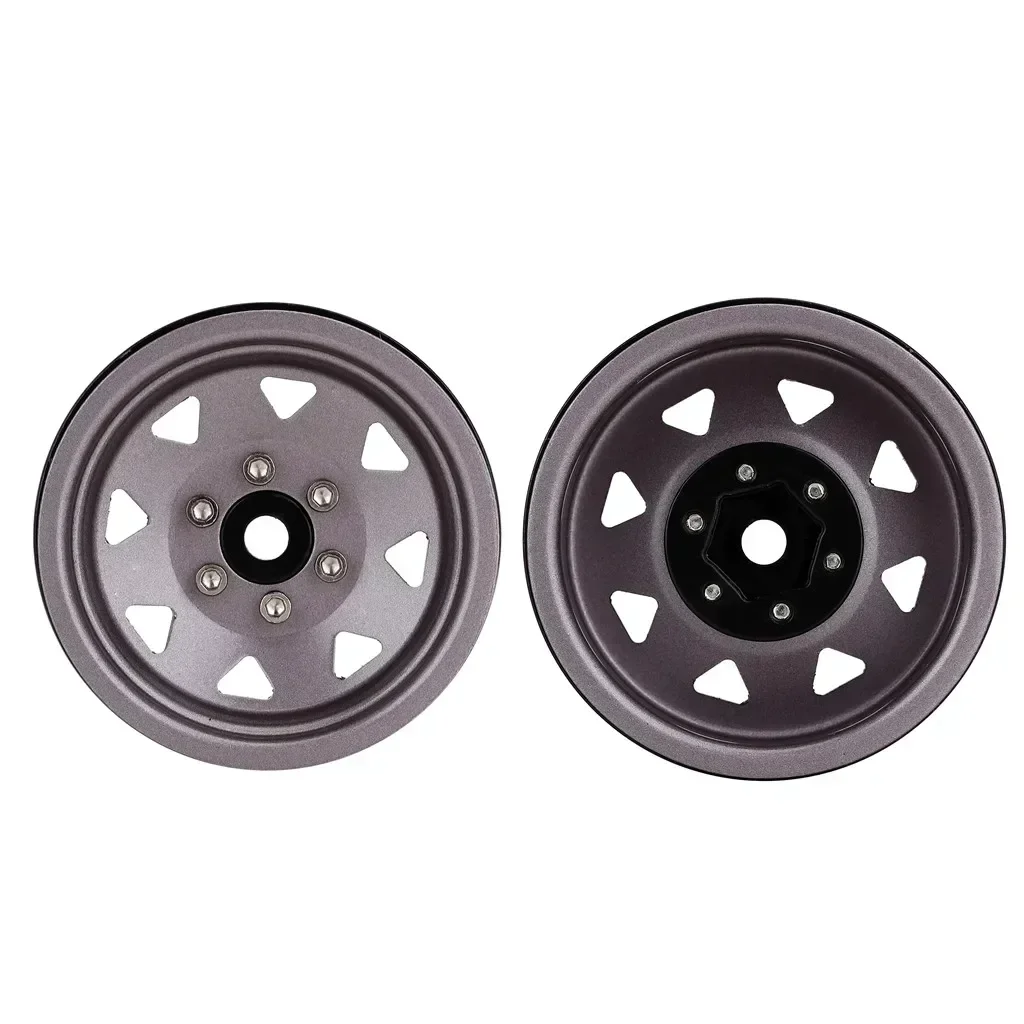 Jantes de metal de 1.9 "Beadlock 3 estilos para 1:10 RC Crawler Car Axial SCX10 90046 TRX4 Redcat GEN8