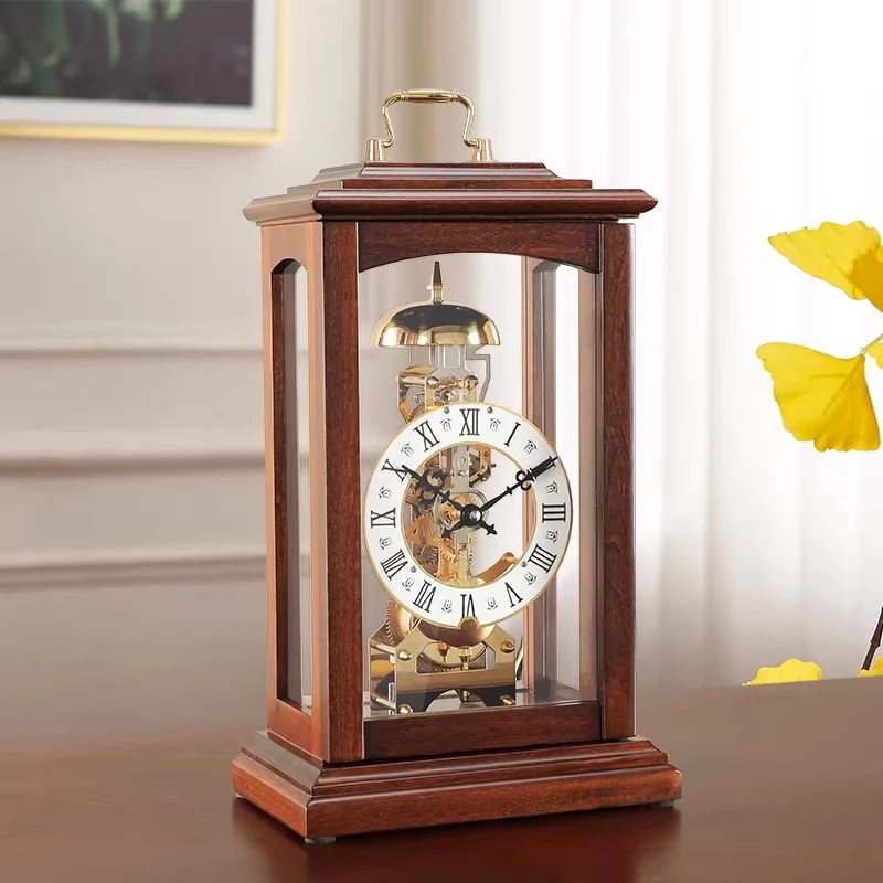 

European mechanical clock, home retro decorative ornament