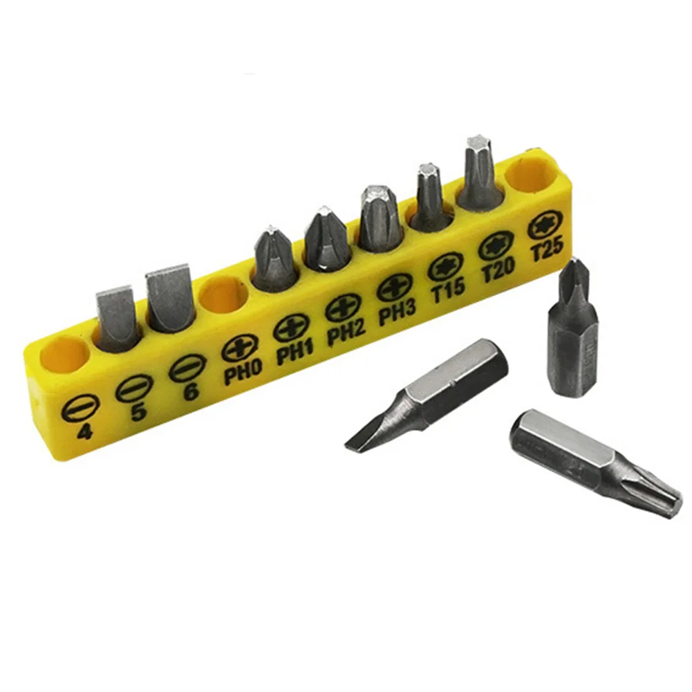 Bit Adapter and Screwdriver Kit Magnetic Fast Fastening Great for Tight Spaces for Improving Work Efficiency