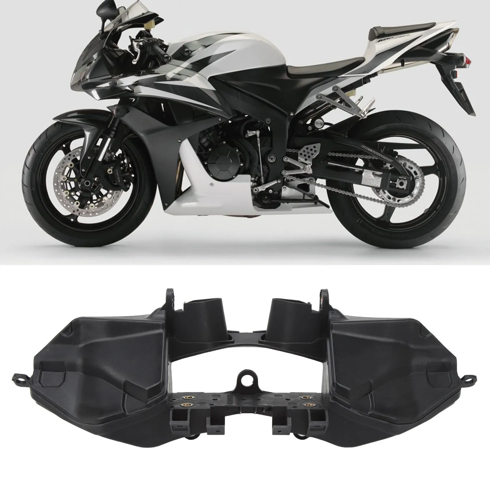 

Motorcycle Headlight Fairing Bracket Rust Proof Front Upper Fairing Stay Bracket Fit For CBR600RR 2007 to 2012