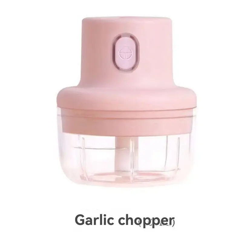 A01F-Mini Household Electric Garlic Masher Food Supplement Blender Cooking Meat Grinder New Garlic Masher