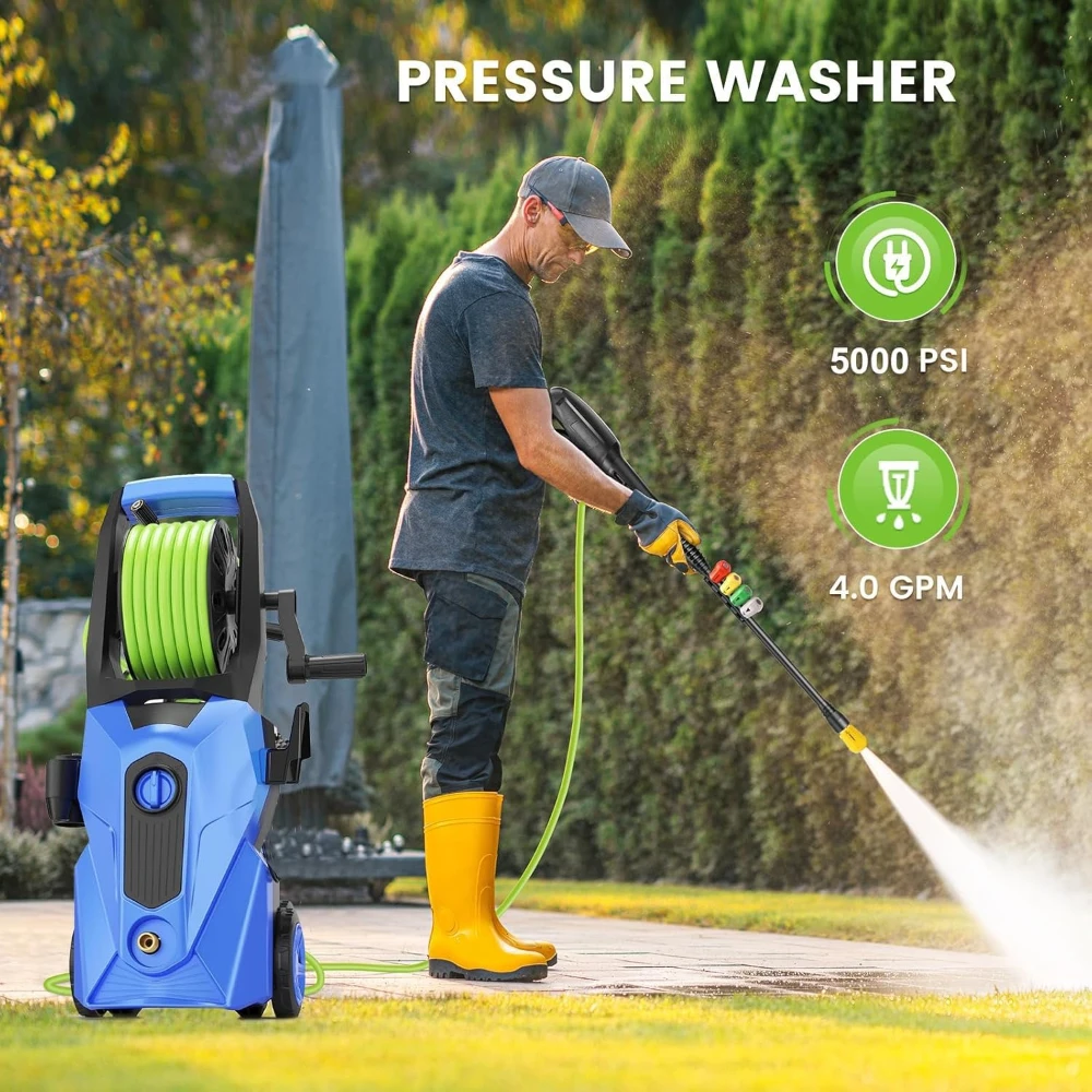 Upgraded Blue 5000PSI Pressure - Foam Cannon Car Wash 评论和价格