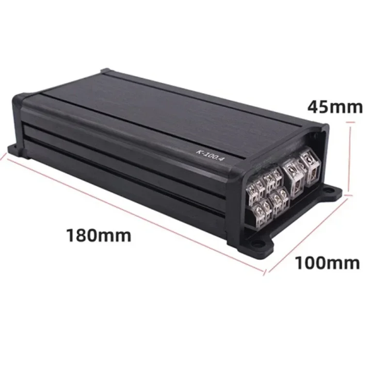 

Upgrade Car Audio Retrofit High-power Amplifier Four Channels Four Ways