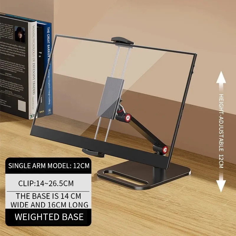 Monitorhouder Metalen draagbare standaard voor 12 13 14 15 16 17 inch Universele uitbreidbare displaybasis Vesa Mount 30 cm armatuur