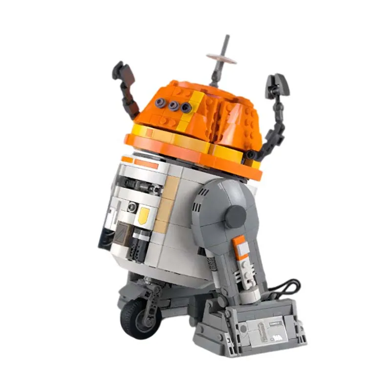 New Technology Robot MOC 1039Pcs Building Block Sets Creative Assembly STEM Toy Kids Birthday Adult Christmas Gifts Collectible