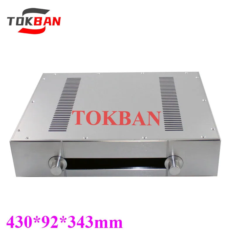 Tokban Audio WA39 218*92*308mm All Aluminium Goldmund Preamplifier Chassis Enclosure DIY HIFI Amplifier Case Shell