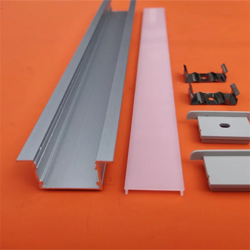 

1m/pcs high quality Recessed Aluminum LED Profile Channel for LED Strip Lighting