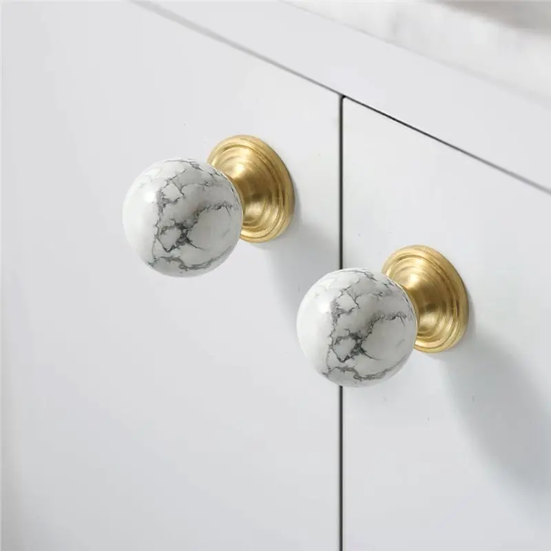 A69e25mm Sphere Knob Cabinet Door Handle Cabinet Wardrobe Door Handle Jade