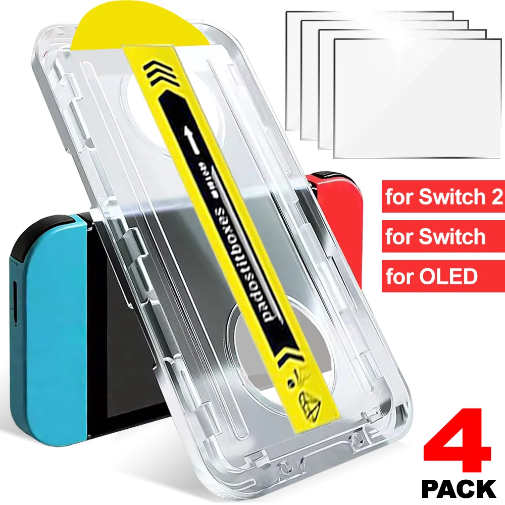 1-4PCS Tempered Gla…